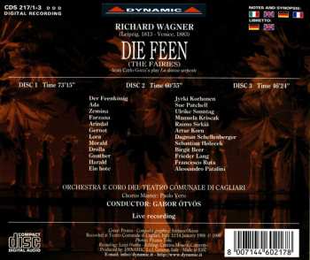 3CD/Zestaw pudełkowy Richard Wagner: Die Feen