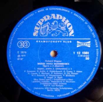 5LP/Zestaw pudełkowy Herbert von Karajan: Mistři Pěvci Norimberští (Die Meistersinger von Nürnberg)