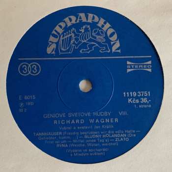 2LP Richard Wagner: Géniové Světové Hudby VIII.