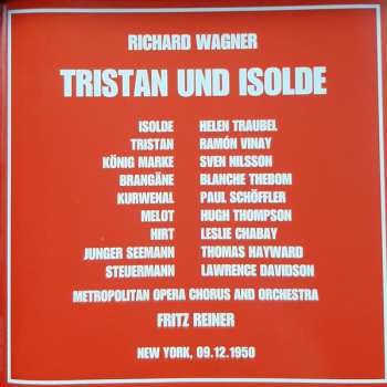 3CD Fritz Reiner: Tristan und Isolde
