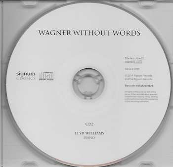 2CD Richard Wagner: Wagner Without Words