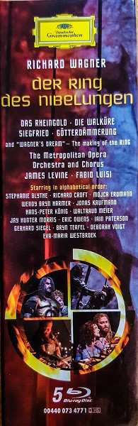 Zestaw pudełkowy/5Blu-ray Richard Wagner: Der Ring Des Nibelungen And "Wagner's Dream" - The Making Of The Ring