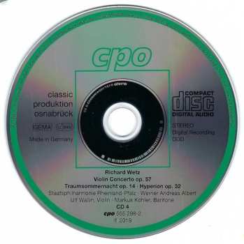 4CD/Zestaw pudełkowy Staatsphilharmonie Rheinland-Pfalz: Complete Symphonies & Violin Concerto