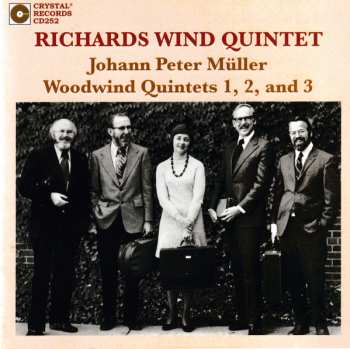 CD The Richards Wind Quintet: Three Wind Quintets 1, 2, And 3