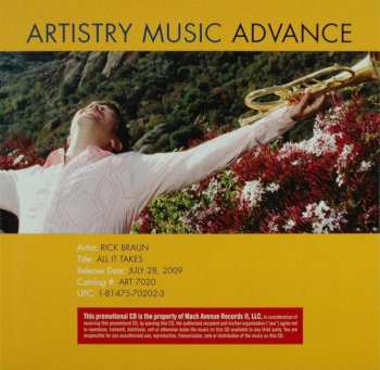CD Rick Braun: All It Takes