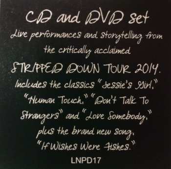 CD/DVD Rick Springfield: Stripped Down