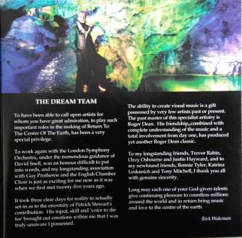 CD Rick Wakeman: Return To The Centre Of The Earth