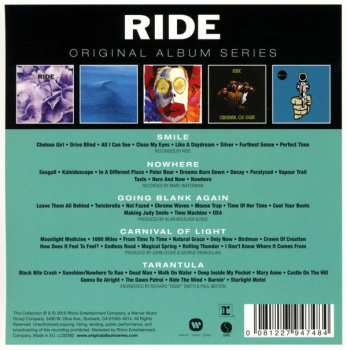 5CD/Zestaw pudełkowy Ride: Original Album Series