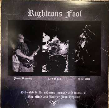 LP Righteous Fool: Righteous Fool CLR | LTD