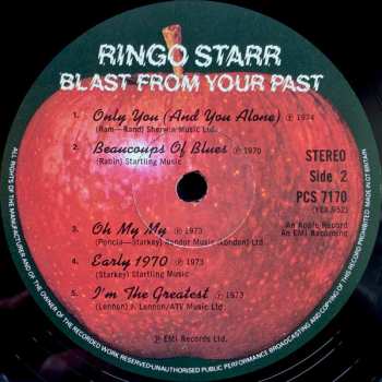 LP Ringo Starr: Blast From Your Past
