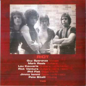 6CD/Zestaw pudełkowy Riot: The Official Bootleg Box Set Volume 1 1976-1980