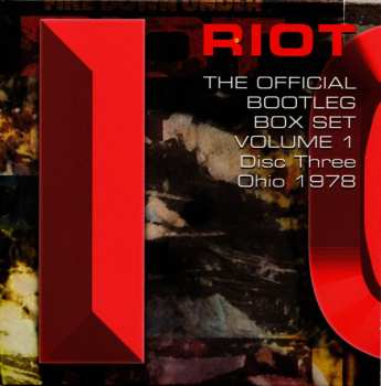 6CD/Zestaw pudełkowy Riot: The Official Bootleg Box Set Volume 1 1976-1980