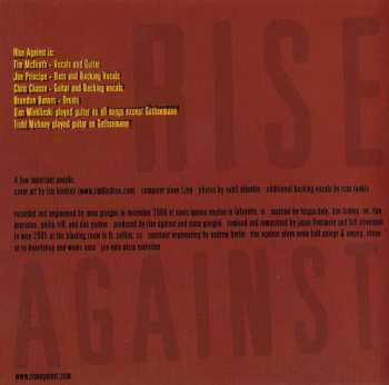 CD Rise Against: The Unraveling
