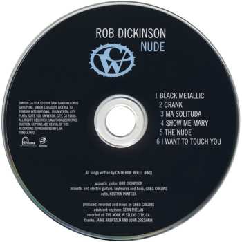 2CD Rob Dickinson: Fresh Wine For The Horses DLX