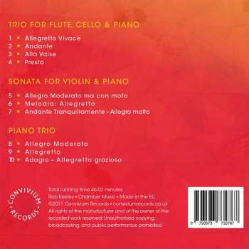 CD Fidelio Trio: Chamber Music