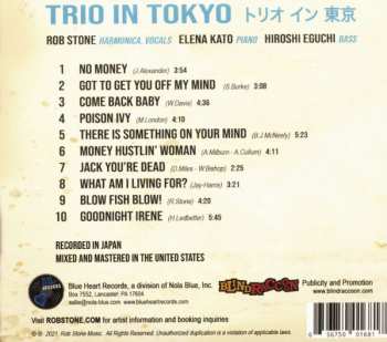 CD Rob Stone: Trio In Tokyo