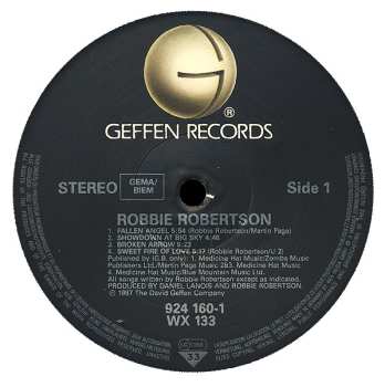 LP Robbie Robertson: Robbie Robertson