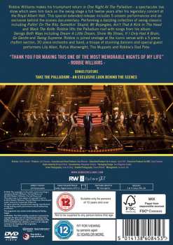 DVD Robbie Williams: One Night At The Palladium