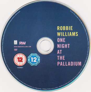 DVD Robbie Williams: One Night At The Palladium
