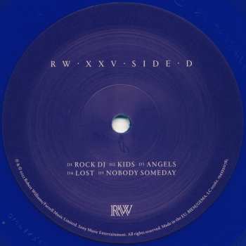 2LP Robbie Williams: XXV CLR