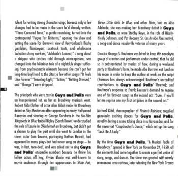 CD Vivian Blaine: Guys & Dolls: A Musical Fable Of Broadway