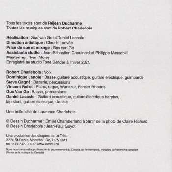 CD Robert Charlebois: Charlebois À Ducharme