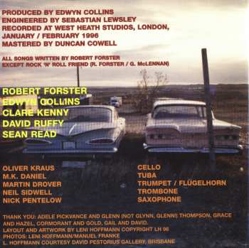 CD Robert Forster: Warm Nights