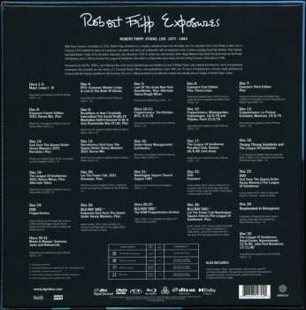 25CD/3DVD/Zestaw pudełkowy/4Blu-ray Robert Fripp: Exposures LTD