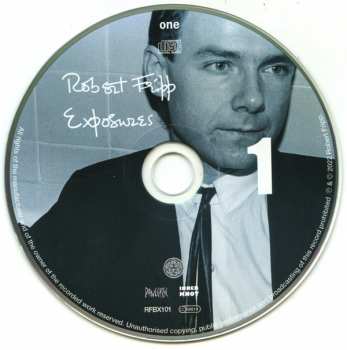 25CD/3DVD/Zestaw pudełkowy/4Blu-ray Robert Fripp: Exposures LTD