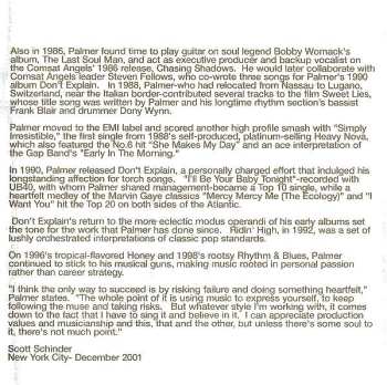 CD Robert Palmer: At His Very Best