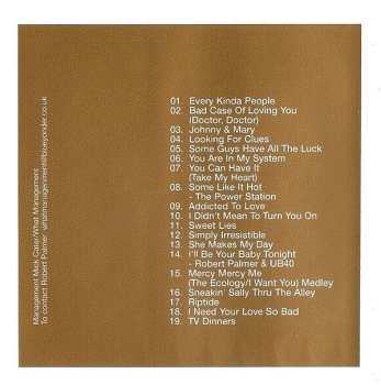 CD Robert Palmer: At His Very Best