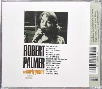 CD Robert Palmer: The Early Years: His Debut Recordings