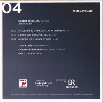 11CD/Zestaw pudełkowy Robert Schumann: Alle Lieder