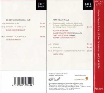 2CD/Zestaw pudełkowy Robert Schumann: Edition Klavier-Festival Ruhr: Robert Schumann Und York Höller (Live Recording 2022)
