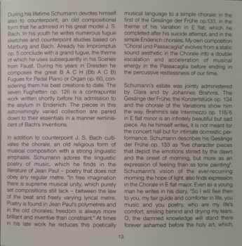 CD Robert Schumann: Hommage À Schumann - Sieben Traum-Bilder