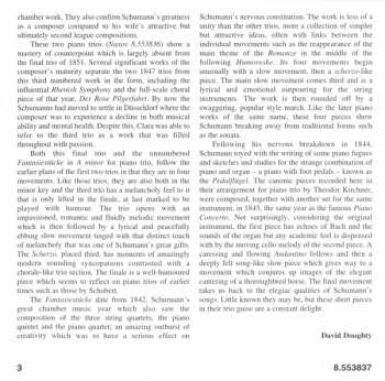 CD Robert Schumann: Piano Trios, Volume 2 - Trio In A Minor 'Fantasiestücke' • Trio In G Minor • Six Pieces In Canonic Form