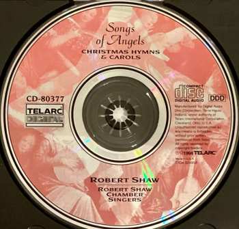 CD Robert Shaw: Songs Of Angels (Christmas Hymns & Carols)