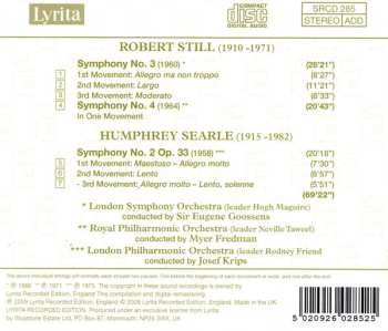 CD Humphrey Searle: Symphonies 3 & 4 / Symphony 2