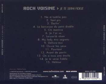 CD Roch Voisine: Je Te Serai Fidele