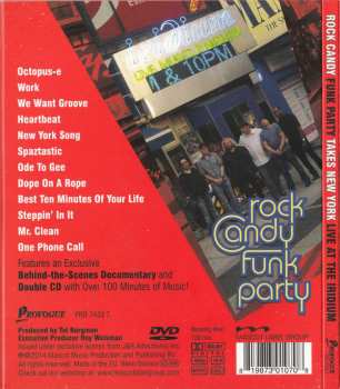2CD/DVD Rock Candy Funk Party: Takes New York Live At The Iridium LTD