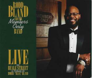 CD Rodd Bland and The Members Only Band: Live on Beale Street: A Tribute to Bobby "Blue" Bland