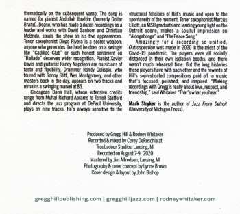 CD Rodney Whitaker: Outrospection (The Music Of Gregg Hill)