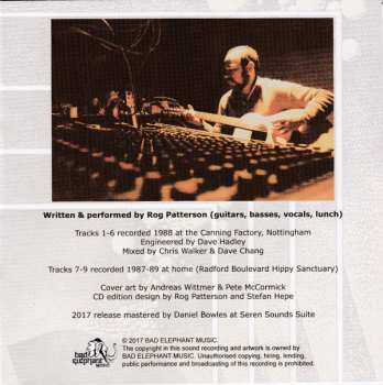 CD Rog Patterson: Flightless LTD