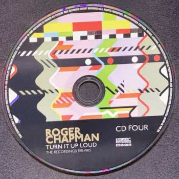 5CD/Zestaw pudełkowy Roger Chapman: Turn It Up Loud ( The Recordings 1981-1985 )