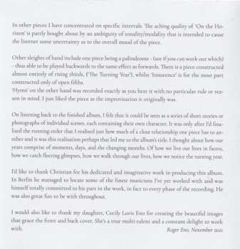 CD Roger Eno: The Turning Year