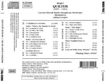 CD Slovak Radio Symphony Orchestra: British Light Music: Roger Quilter