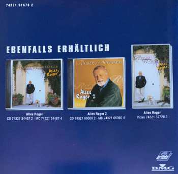 CD Roger Whittaker: Alles Roger 3