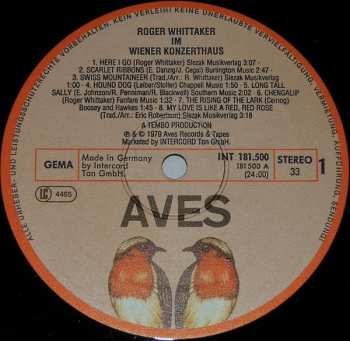 CD Roger Whittaker: Mountaineer