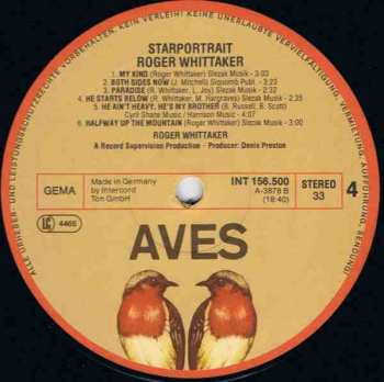 2LP Roger Whittaker: Starportrait