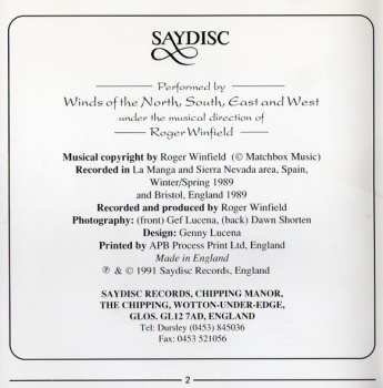 CD Roger Winfield: Windsongs - The Sound of Aeolian Harps